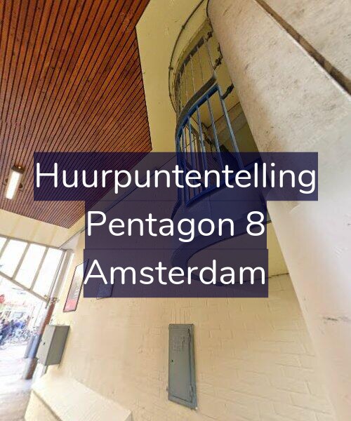 Foto gevel Huurpuntentelling voor Pentagon 8, Amsterdam