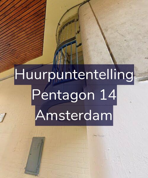 Foto gevel Huurpuntentelling voor Pentagon 14, Amsterdam