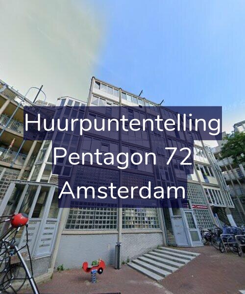 Foto gevel Huurpuntentelling voor Pentagon 72, Amsterdam