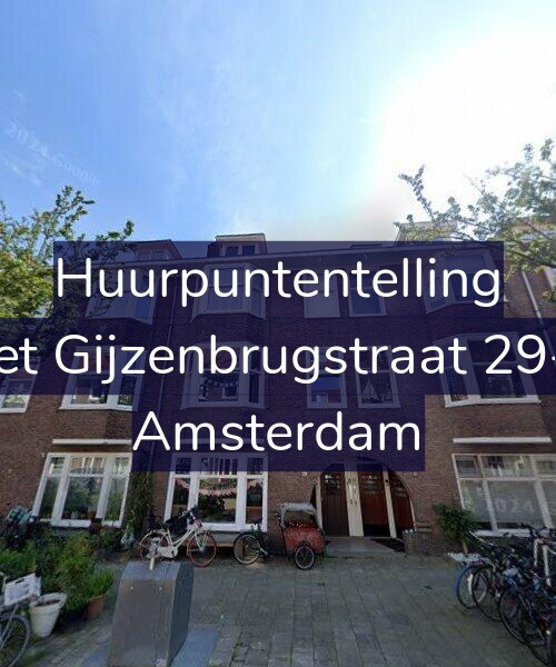 Foto gevel Huurpuntentelling voor Piet Gijzenbrugstraat 29-H, Amsterdam