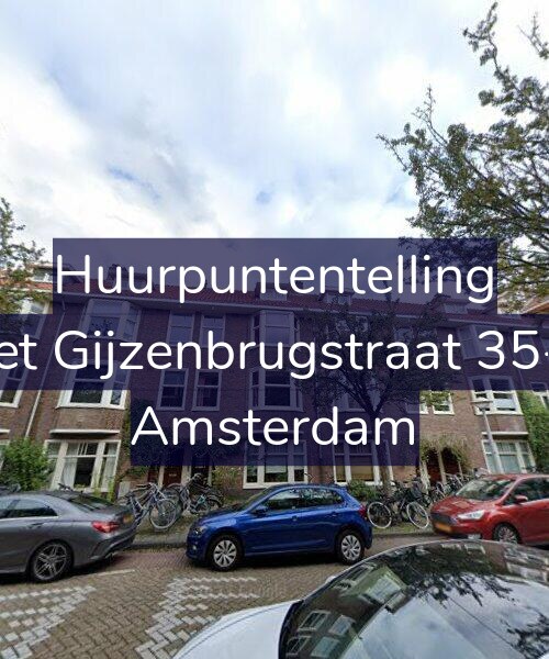 Foto gevel Huurpuntentelling voor Piet Gijzenbrugstraat 35-H, Amsterdam