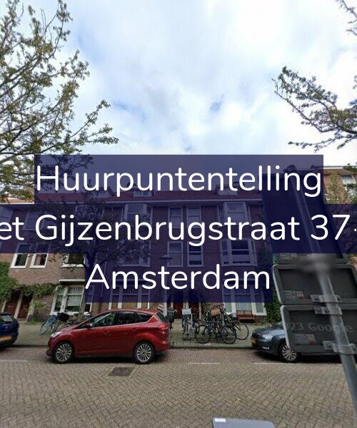 Foto gevel Huurpuntentelling voor Piet Gijzenbrugstraat 37-H, Amsterdam