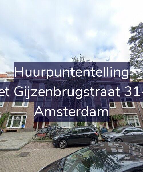 Foto gevel Huurpuntentelling voor Piet Gijzenbrugstraat 31-H, Amsterdam