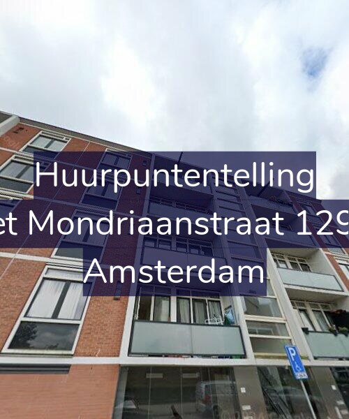 Foto gevel Huurpuntentelling voor Piet Mondriaanstraat 129-2, Amsterdam
