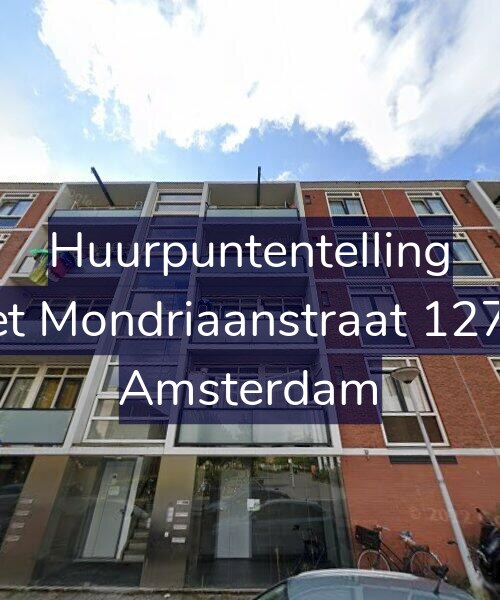Foto gevel Huurpuntentelling voor Piet Mondriaanstraat 127-3, Amsterdam