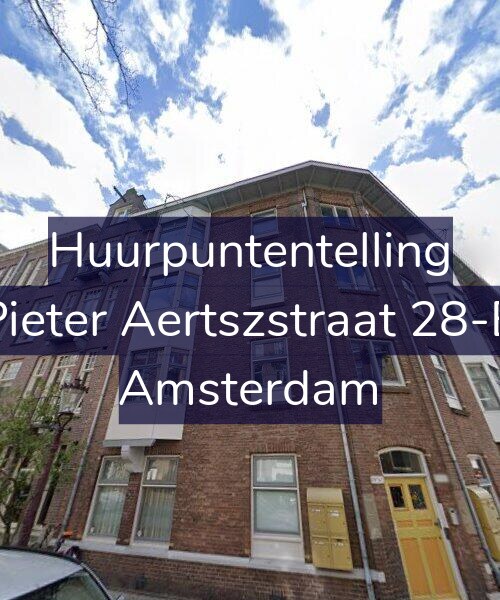 Foto gevel Huurpuntentelling voor Pieter Aertszstraat 28-B, Amsterdam