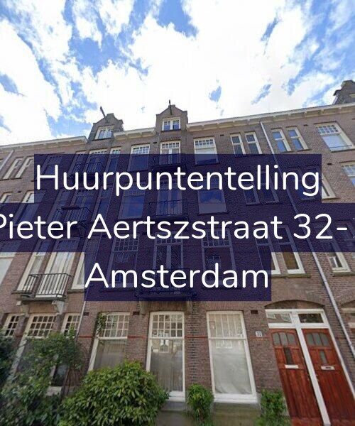 Foto gevel Huurpuntentelling voor Pieter Aertszstraat 32-1, Amsterdam