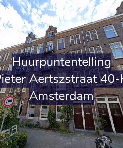 Foto gevel Huurpuntentelling voor Pieter Aertszstraat 40-H, Amsterdam