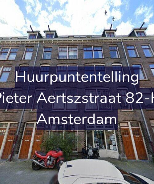 Foto gevel Huurpuntentelling voor Pieter Aertszstraat 82-H, Amsterdam