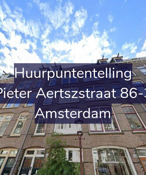 Foto gevel Huurpuntentelling voor Pieter Aertszstraat 86-3, Amsterdam