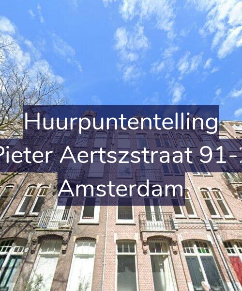 Foto gevel Huurpuntentelling voor Pieter Aertszstraat 91-2, Amsterdam