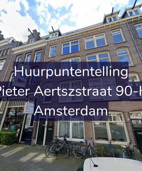 Foto gevel Huurpuntentelling voor Pieter Aertszstraat 90-H, Amsterdam