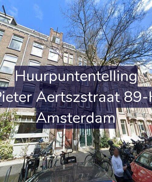 Foto gevel Huurpuntentelling voor Pieter Aertszstraat 89-H, Amsterdam