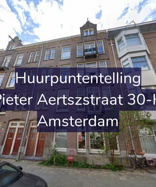 Foto gevel Huurpuntentelling voor Pieter Aertszstraat 30-H, Amsterdam