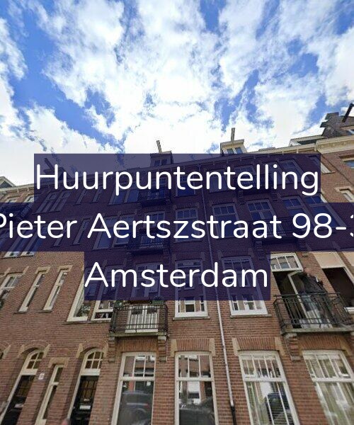 Foto gevel Huurpuntentelling voor Pieter Aertszstraat 98-3, Amsterdam
