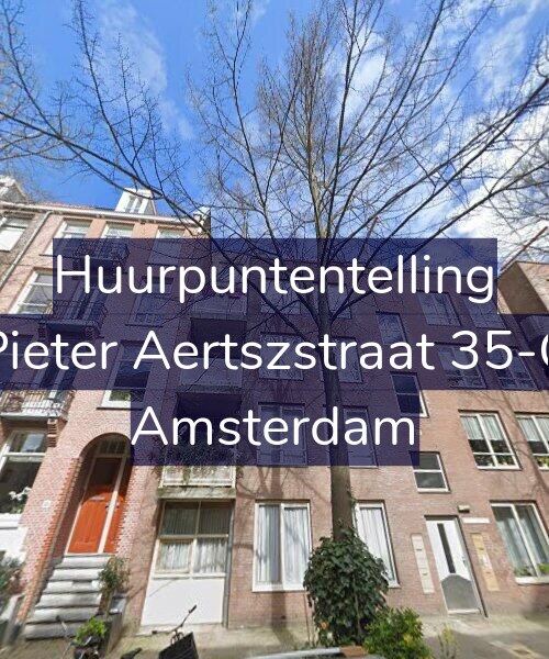 Foto gevel Huurpuntentelling voor Pieter Aertszstraat 35-C, Amsterdam