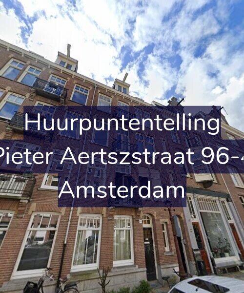 Foto gevel Huurpuntentelling voor Pieter Aertszstraat 96-4, Amsterdam