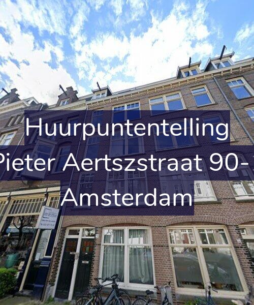 Foto gevel Huurpuntentelling voor Pieter Aertszstraat 90-1, Amsterdam