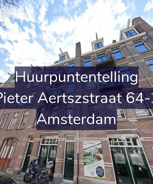 Foto gevel Huurpuntentelling voor Pieter Aertszstraat 64-2, Amsterdam