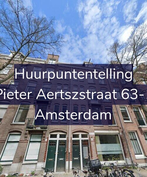 Foto gevel Huurpuntentelling voor Pieter Aertszstraat 63-1, Amsterdam