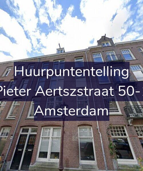 Foto gevel Huurpuntentelling voor Pieter Aertszstraat 50-1, Amsterdam