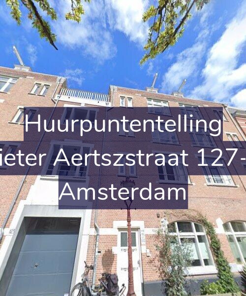 Foto gevel Huurpuntentelling voor Pieter Aertszstraat 127-3, Amsterdam