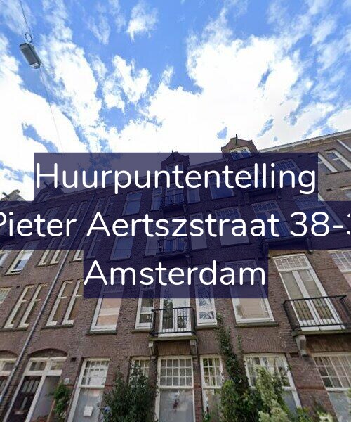 Foto gevel Huurpuntentelling voor Pieter Aertszstraat 38-3, Amsterdam