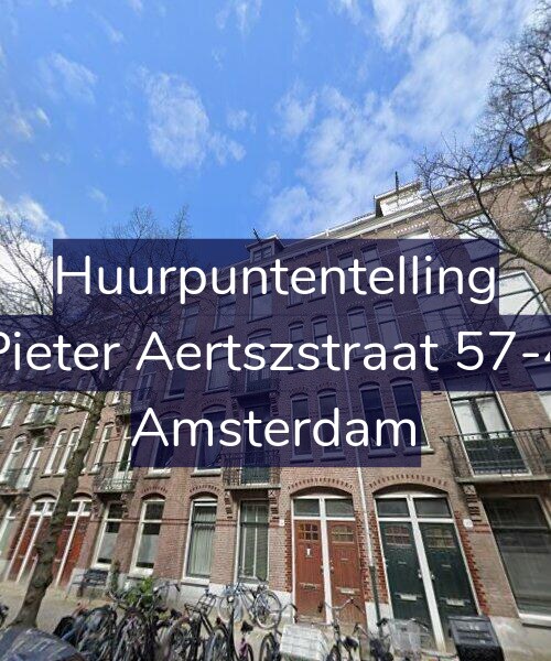 Foto gevel Huurpuntentelling voor Pieter Aertszstraat 57-4, Amsterdam