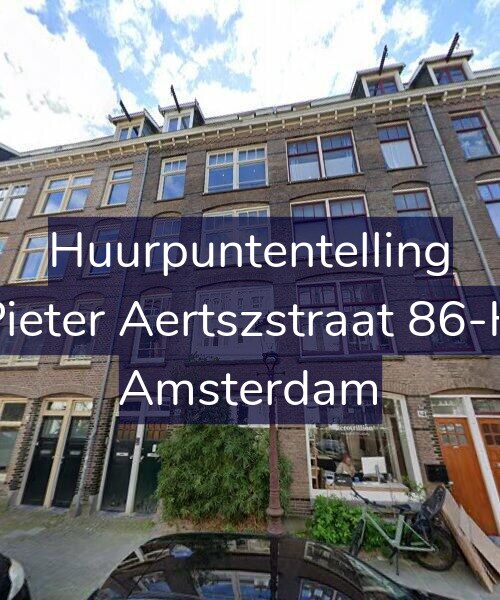 Foto gevel Huurpuntentelling voor Pieter Aertszstraat 86-H, Amsterdam