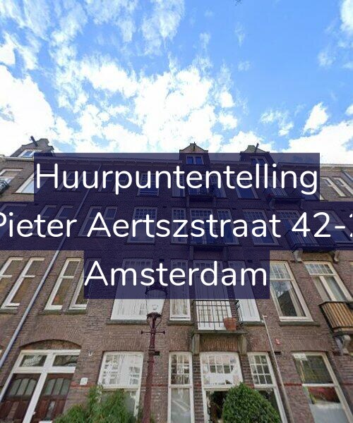 Foto gevel Huurpuntentelling voor Pieter Aertszstraat 42-2, Amsterdam