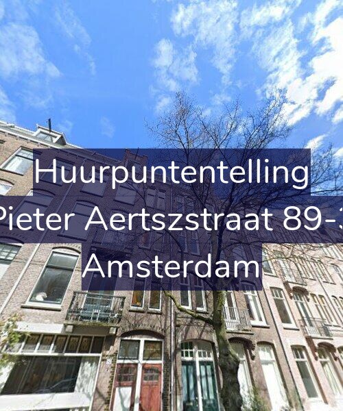 Foto gevel Huurpuntentelling voor Pieter Aertszstraat 89-3, Amsterdam