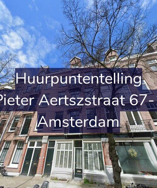 Foto gevel Huurpuntentelling voor Pieter Aertszstraat 67-1, Amsterdam