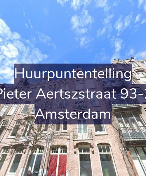 Foto gevel Huurpuntentelling voor Pieter Aertszstraat 93-2, Amsterdam