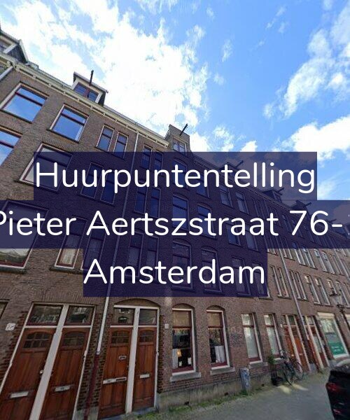 Foto gevel Huurpuntentelling voor Pieter Aertszstraat 76-1, Amsterdam