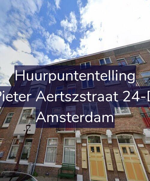 Foto gevel Huurpuntentelling voor Pieter Aertszstraat 24-D, Amsterdam