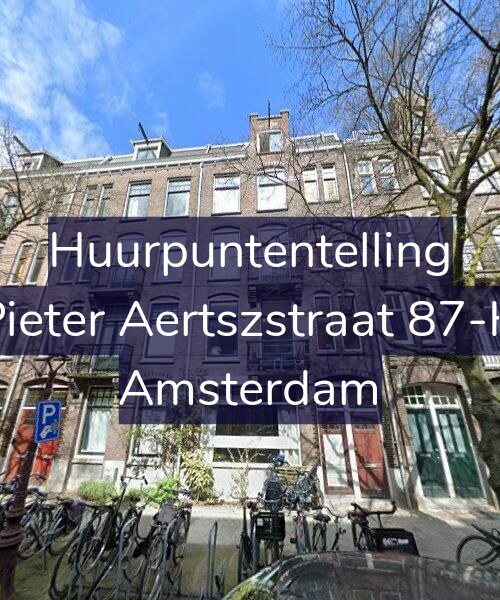 Foto gevel Huurpuntentelling voor Pieter Aertszstraat 87-H, Amsterdam
