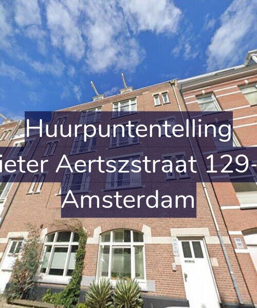 Foto gevel Huurpuntentelling voor Pieter Aertszstraat 129-2, Amsterdam