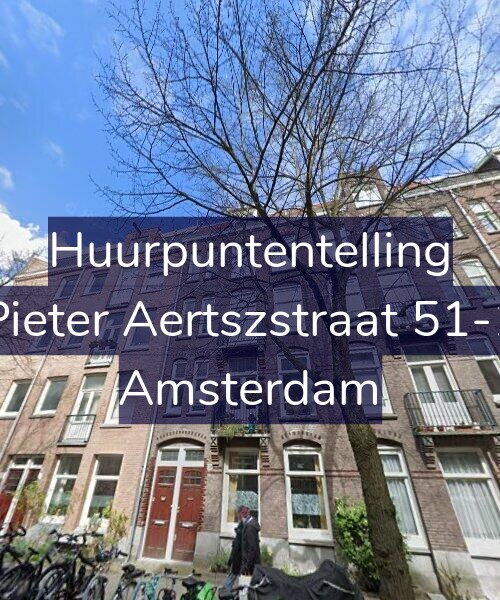 Foto gevel Huurpuntentelling voor Pieter Aertszstraat 51-1, Amsterdam