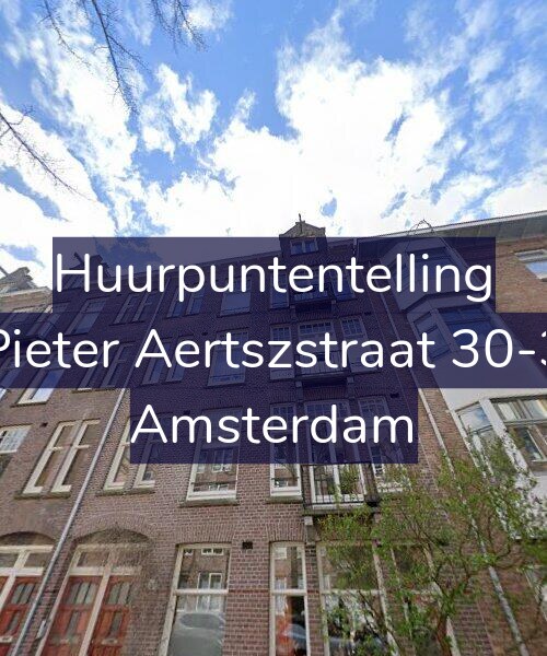 Foto gevel Huurpuntentelling voor Pieter Aertszstraat 30-3, Amsterdam