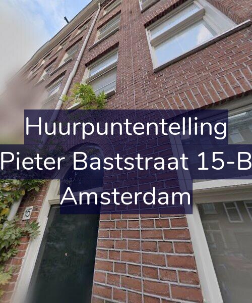 Foto gevel Huurpuntentelling voor Pieter Baststraat 15-B, Amsterdam