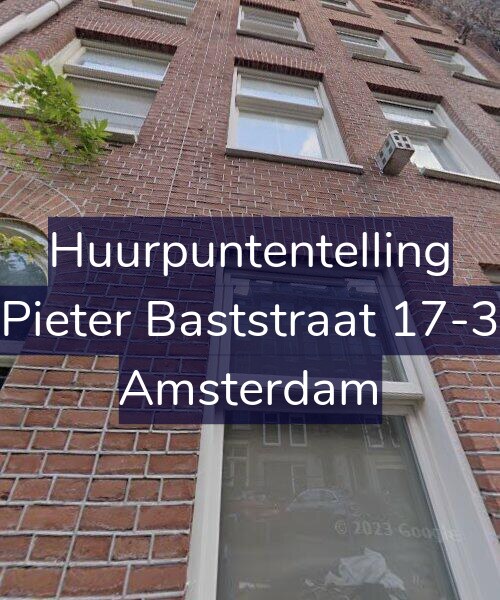 Foto gevel Huurpuntentelling voor Pieter Baststraat 17-3, Amsterdam