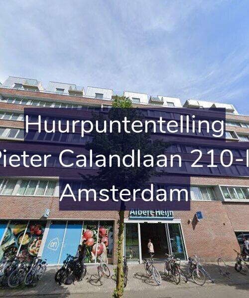 Foto gevel Huurpuntentelling voor Pieter Calandlaan 210-D, Amsterdam
