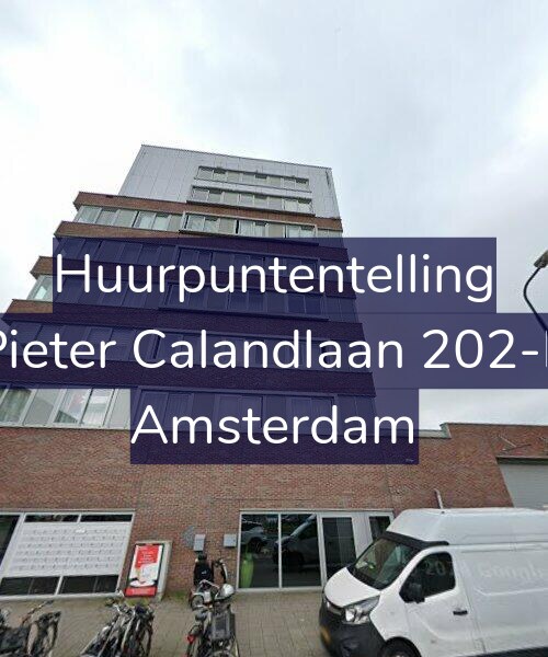 Foto gevel Huurpuntentelling voor Pieter Calandlaan 202-K, Amsterdam