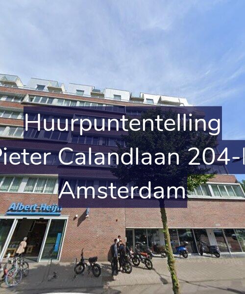 Foto gevel Huurpuntentelling voor Pieter Calandlaan 204-B, Amsterdam