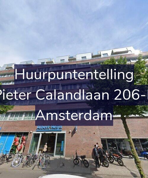 Foto gevel Huurpuntentelling voor Pieter Calandlaan 206-K, Amsterdam
