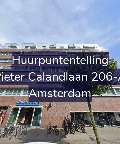 Foto gevel Huurpuntentelling voor Pieter Calandlaan 206-A, Amsterdam