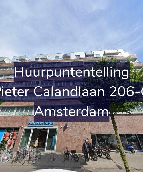 Foto gevel Huurpuntentelling voor Pieter Calandlaan 206-G, Amsterdam
