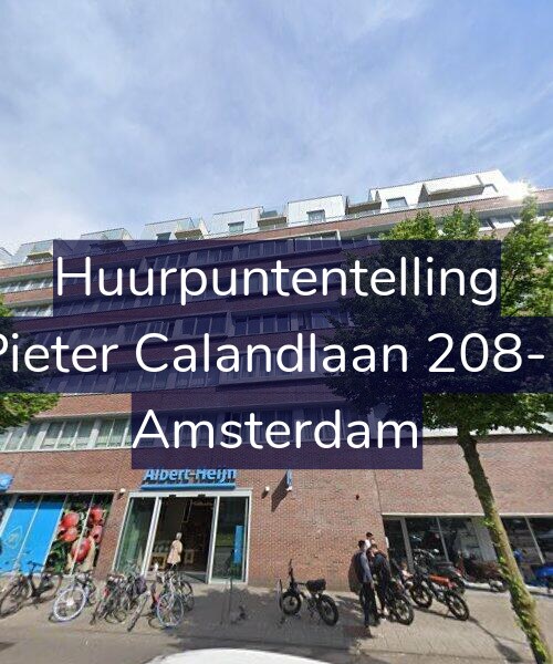 Foto gevel Huurpuntentelling voor Pieter Calandlaan 208-F, Amsterdam