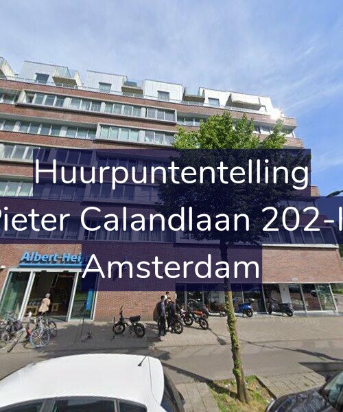 Foto gevel Huurpuntentelling voor Pieter Calandlaan 202-H, Amsterdam