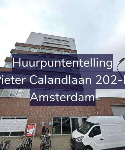 Foto gevel Huurpuntentelling voor Pieter Calandlaan 202-D, Amsterdam